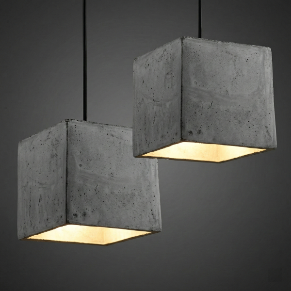 Concrete Glow Pendant (1 Piece)