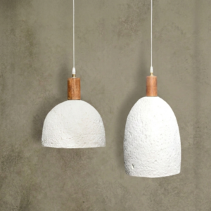 Luna Dome White Pendant