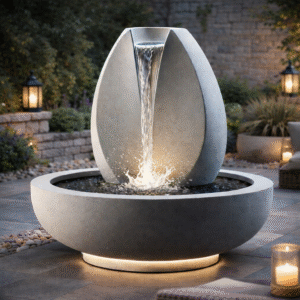 Flow fountain