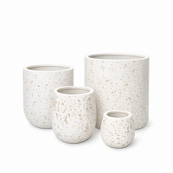 Alabaster Planter Pots