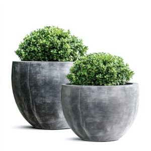 Plastic, Fiberglass, or Polyester Stone Planters: Which Material Should You Choose?