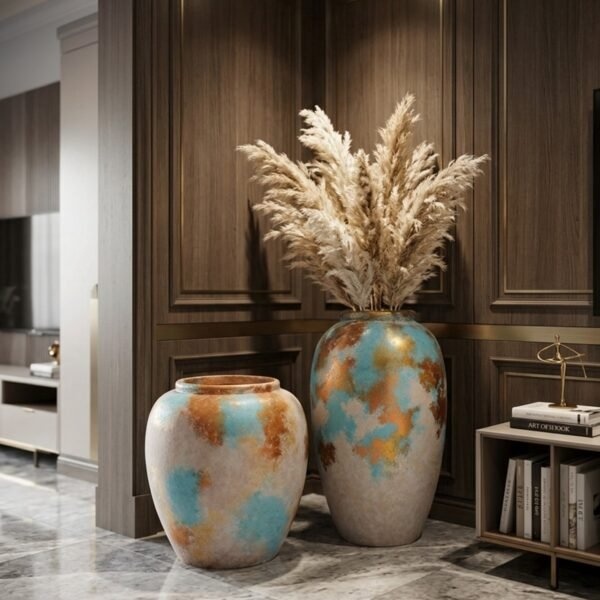 Celestial Patina Pot