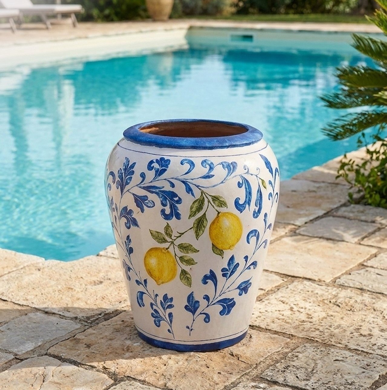Ravello Lemon Pot